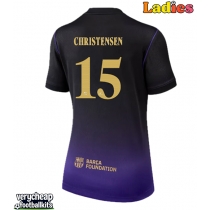 Barcelona Andreas Christensen #15 Replica Away Shirt Ladies 2026-27 Short Sleeve
